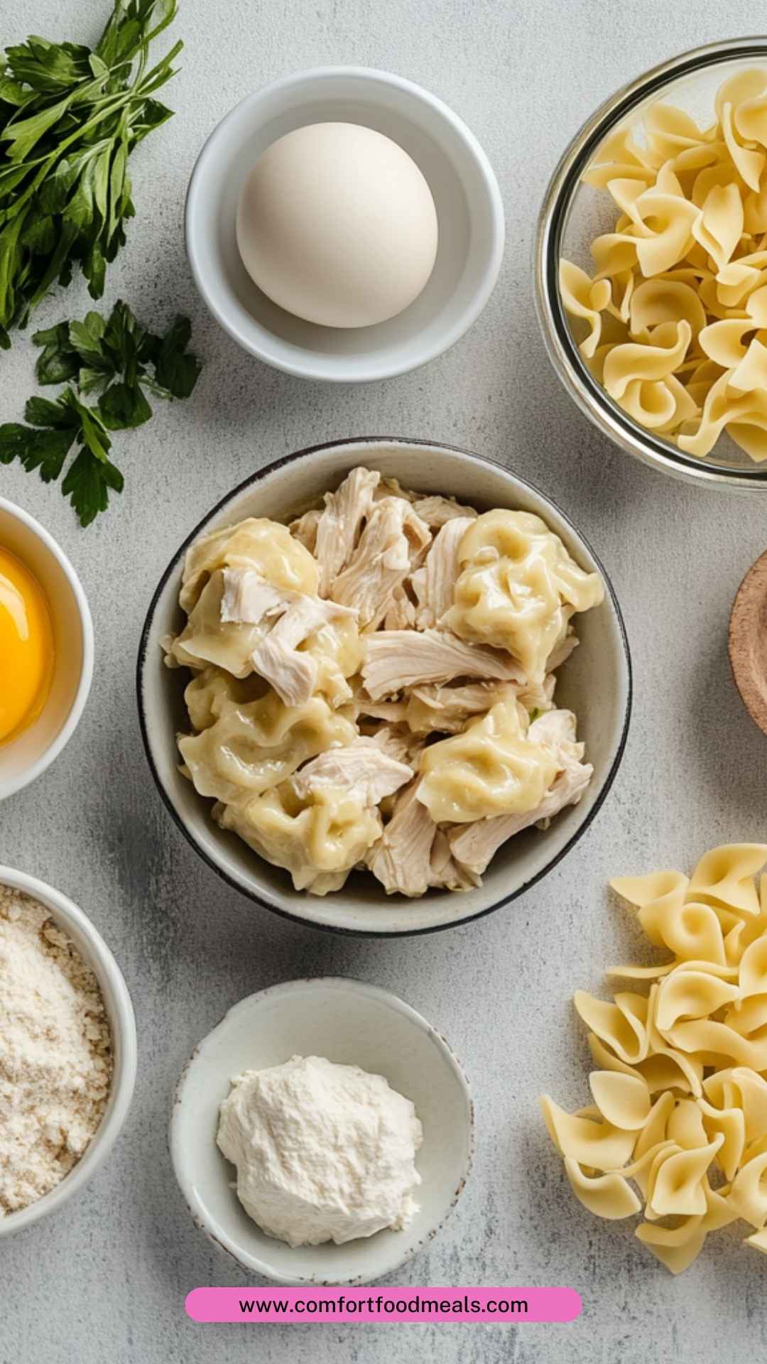 Chicken and Dumplings With Egg Noodles Copycat Recipe