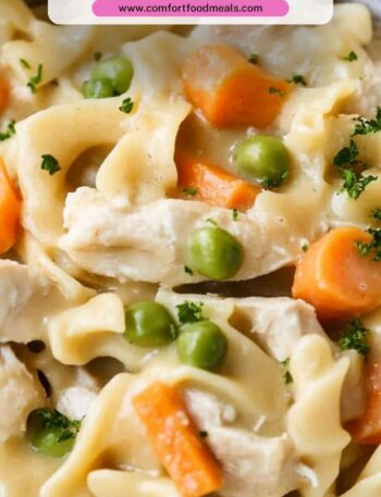 Chicken and Dumplings With Egg Noodles Recipe
