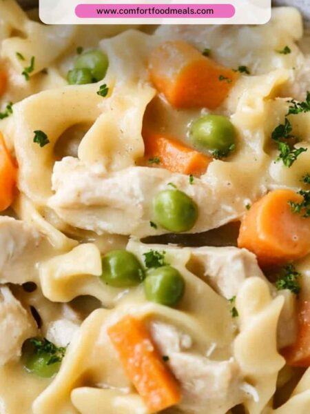 Chicken and Dumplings With Egg Noodles Recipe
