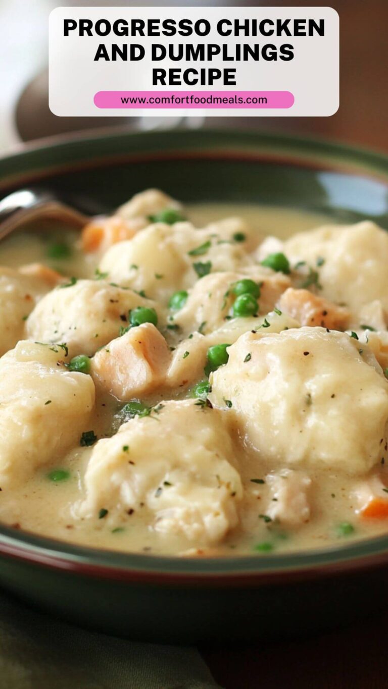 Progresso Chicken And Dumplings Recipe – Comfort Food Meals
