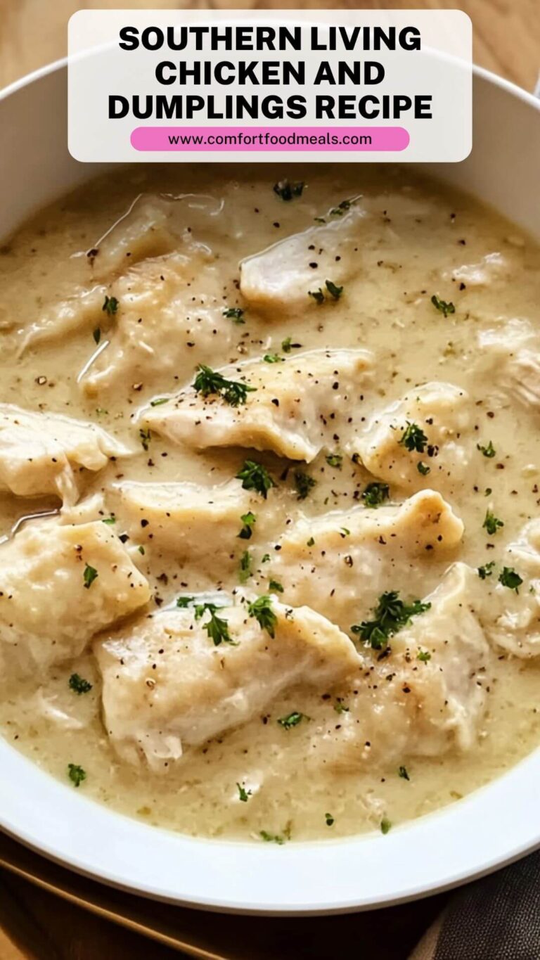 Southern Living Chicken And Dumplings Recipe – Comfort Food Meals
