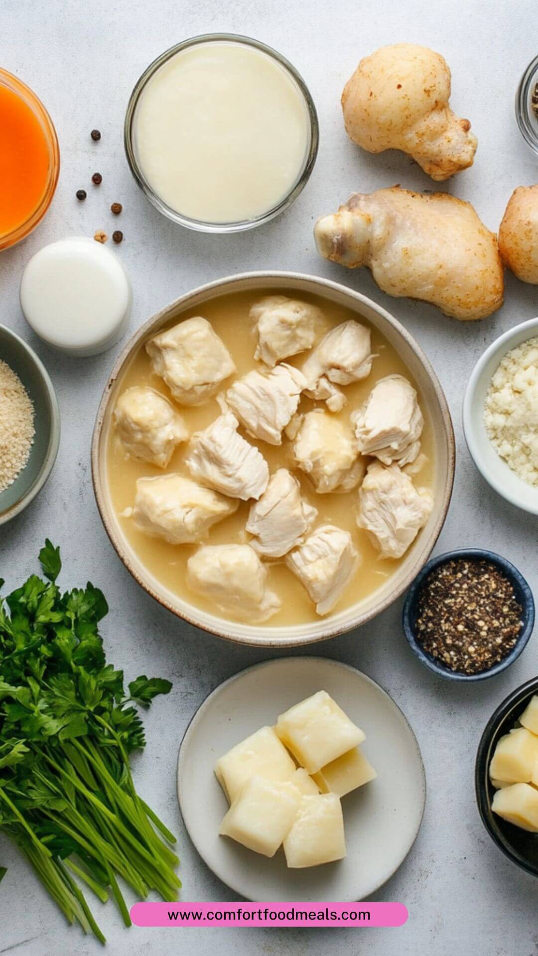 Chicken Casserole and Dumplings Copycat Recipe