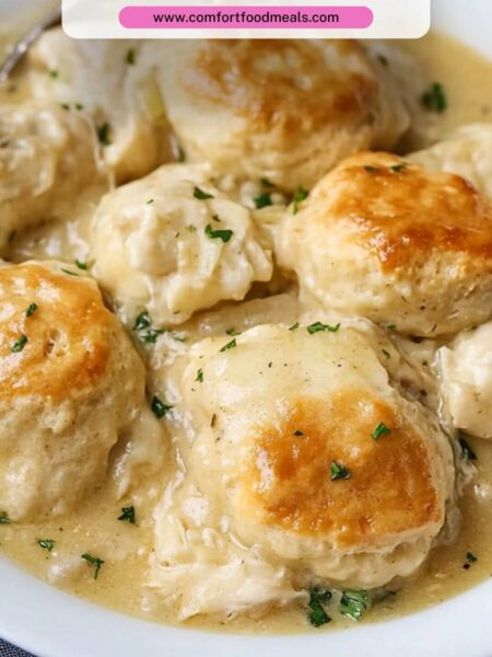 Chicken and Biscuit Dumplings Recipe