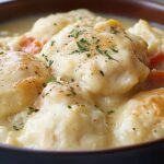 Chicken and Dumplings Recipe with Biscuits