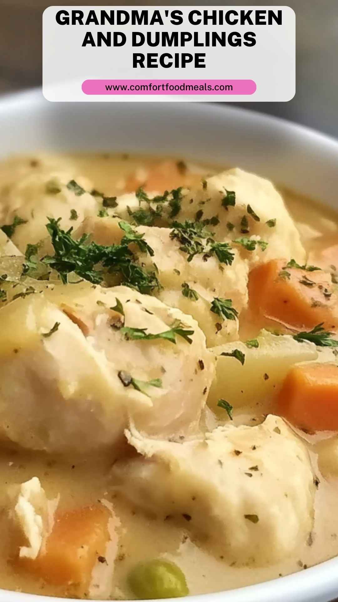 Grandma's Chicken and Dumplings Recipe Grandma's Chicken and Dumplings Recipe