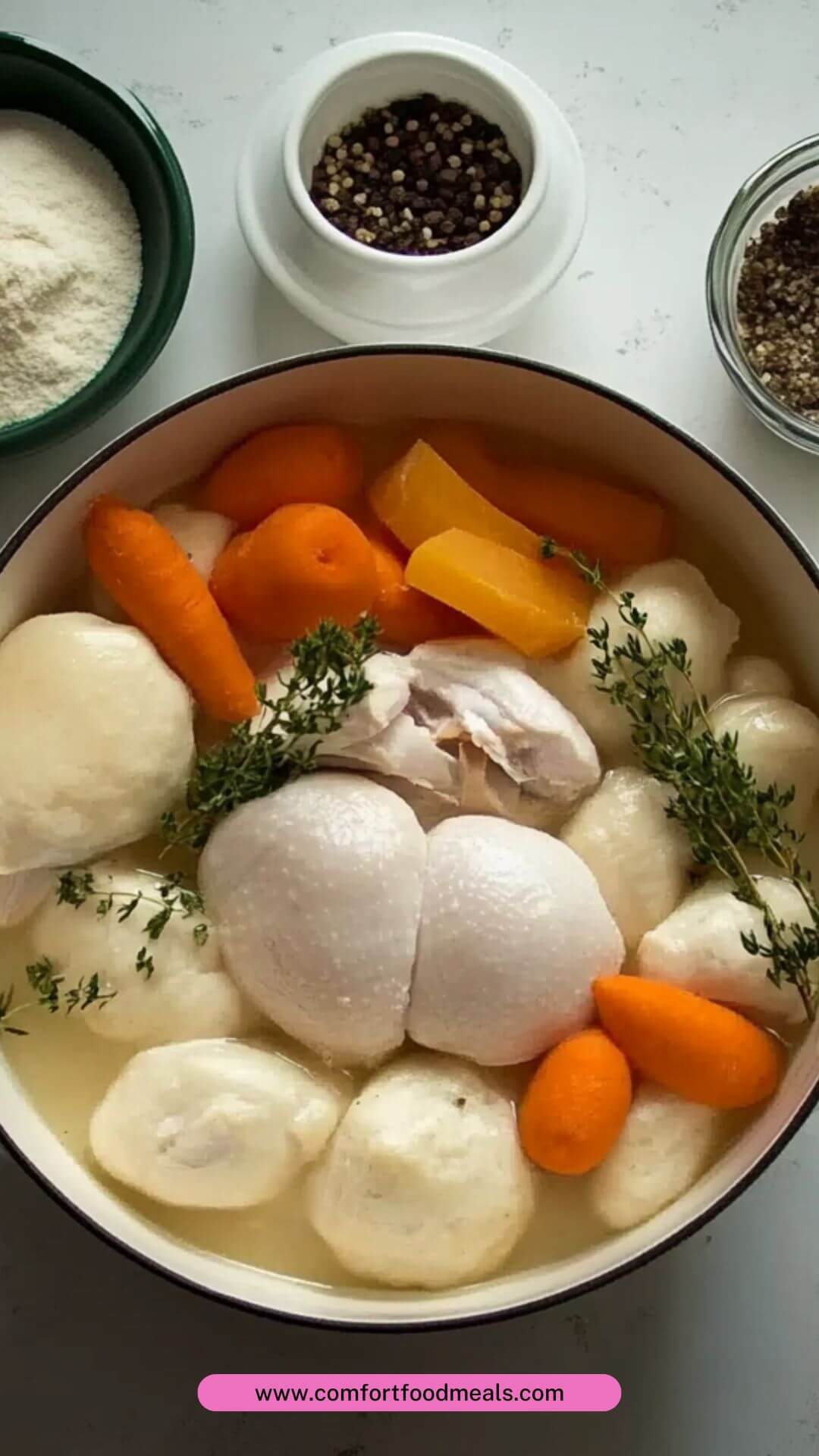 Magnolia Chicken and Dumplings Copycat Recipe