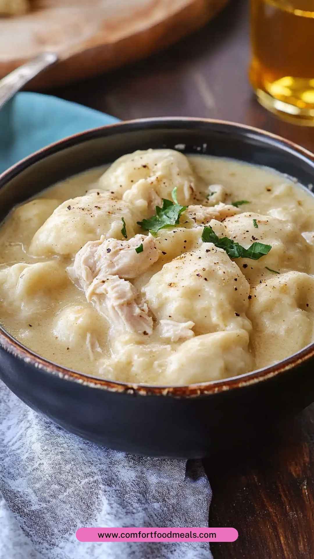 Best Chicken and Dumplings Recipe with Cream of Chicken Soup