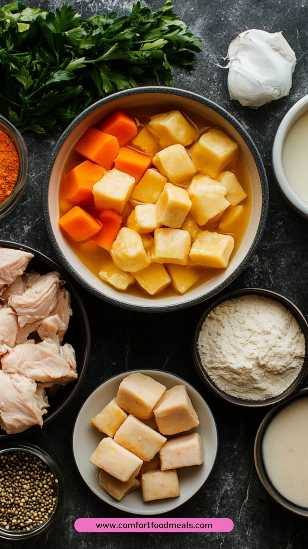 Chicken Stew and Dumplings Copycat Recipe