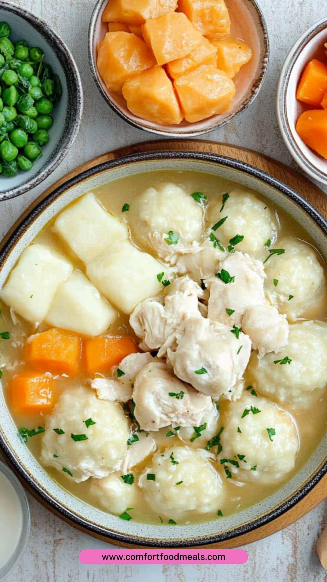Chicken and Dumplings Copycat Recipe with Rotisserie Chicken