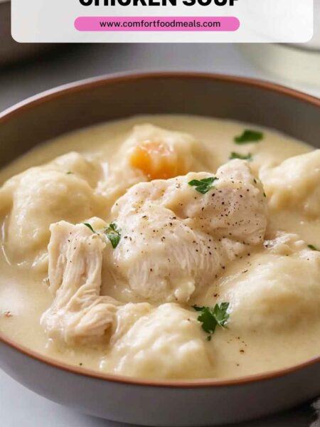 Chicken and Dumplings Recipe with Cream of Chicken Soup