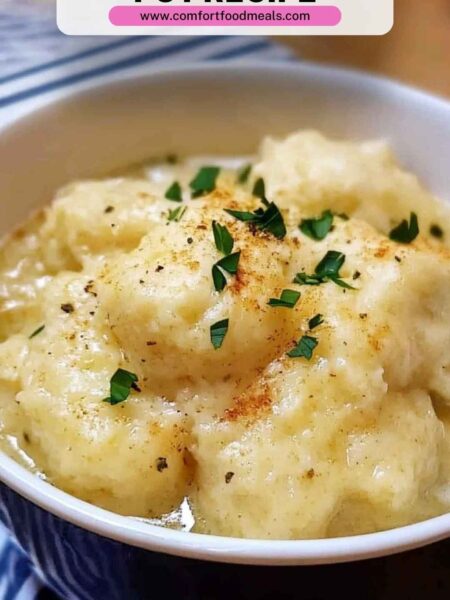 Easy Chicken and Dumplings Crock Pot Recipe