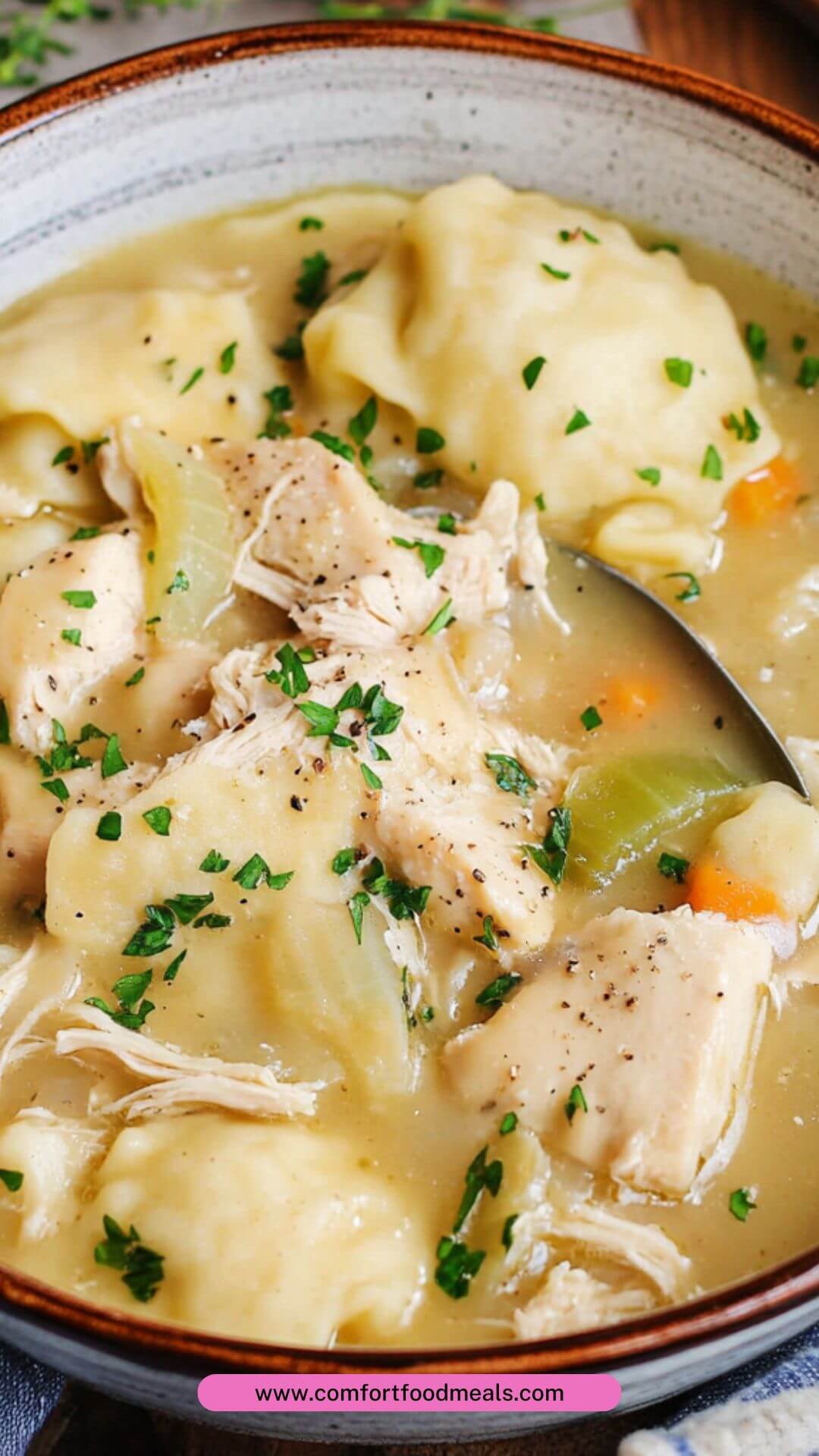 Best Chicken and Dumplings Recipe with Frozen Dumplings