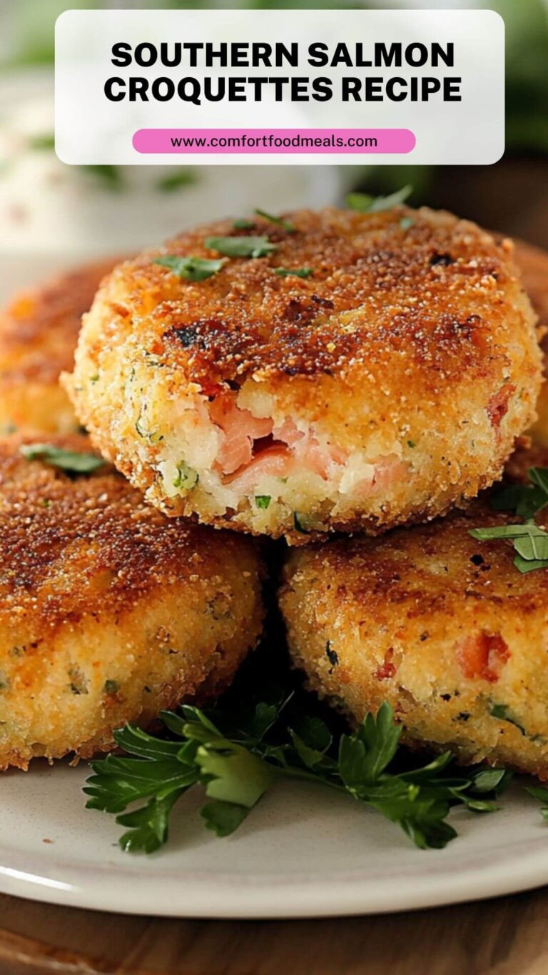 Southern Salmon Croquettes Recipe -Comfort Food Meals