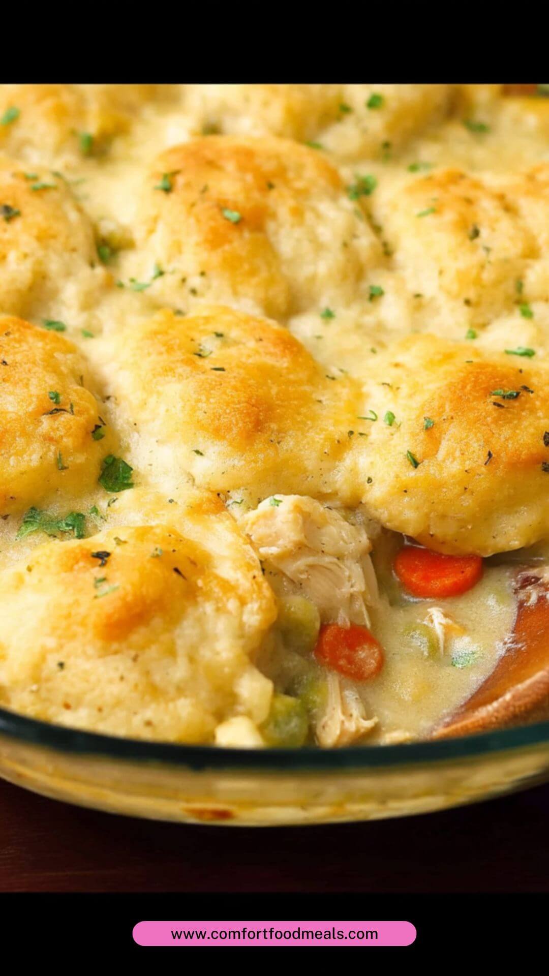 Baked Chicken and Dumplings Copycat Recipe