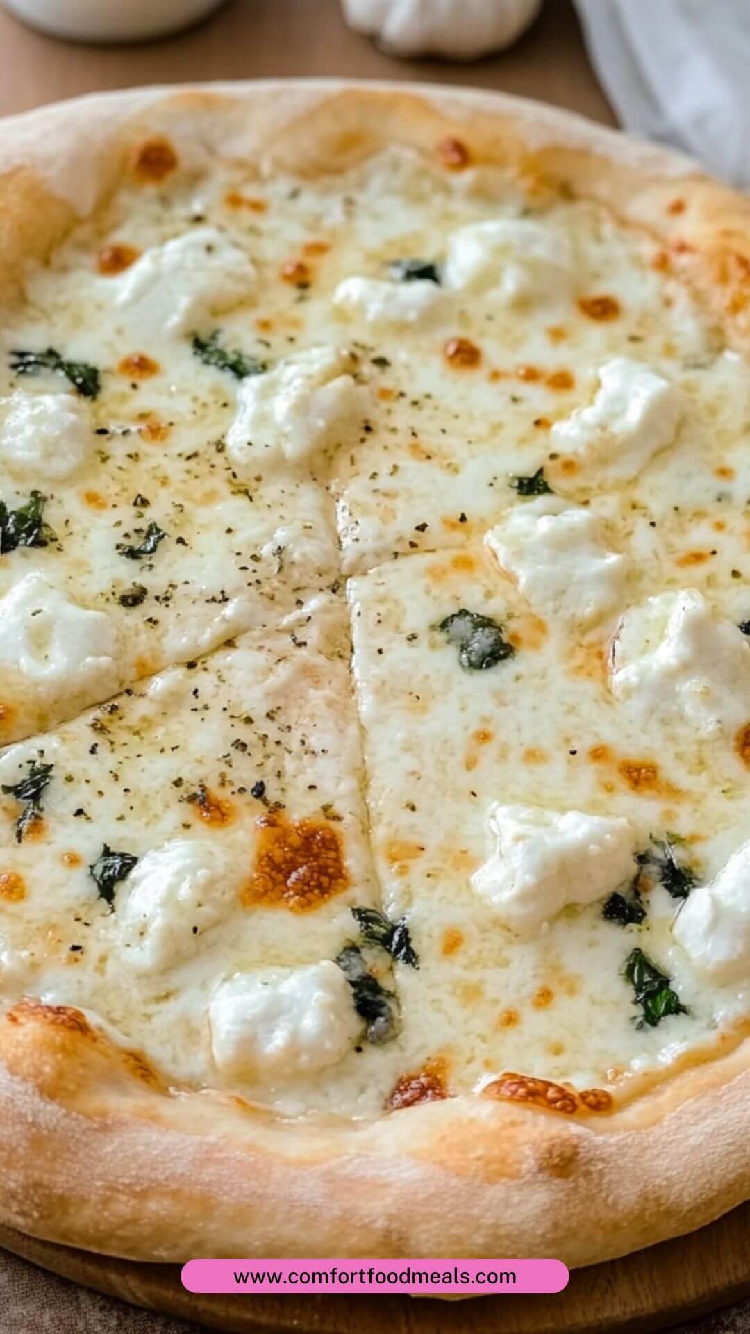 Best Creamy Garlic Sauce Pizza Recipe