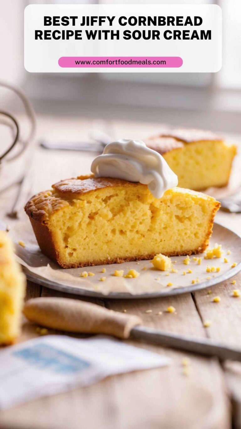 Best Jiffy Cornbread Recipe With Sour Cream – Comfort Food Meals