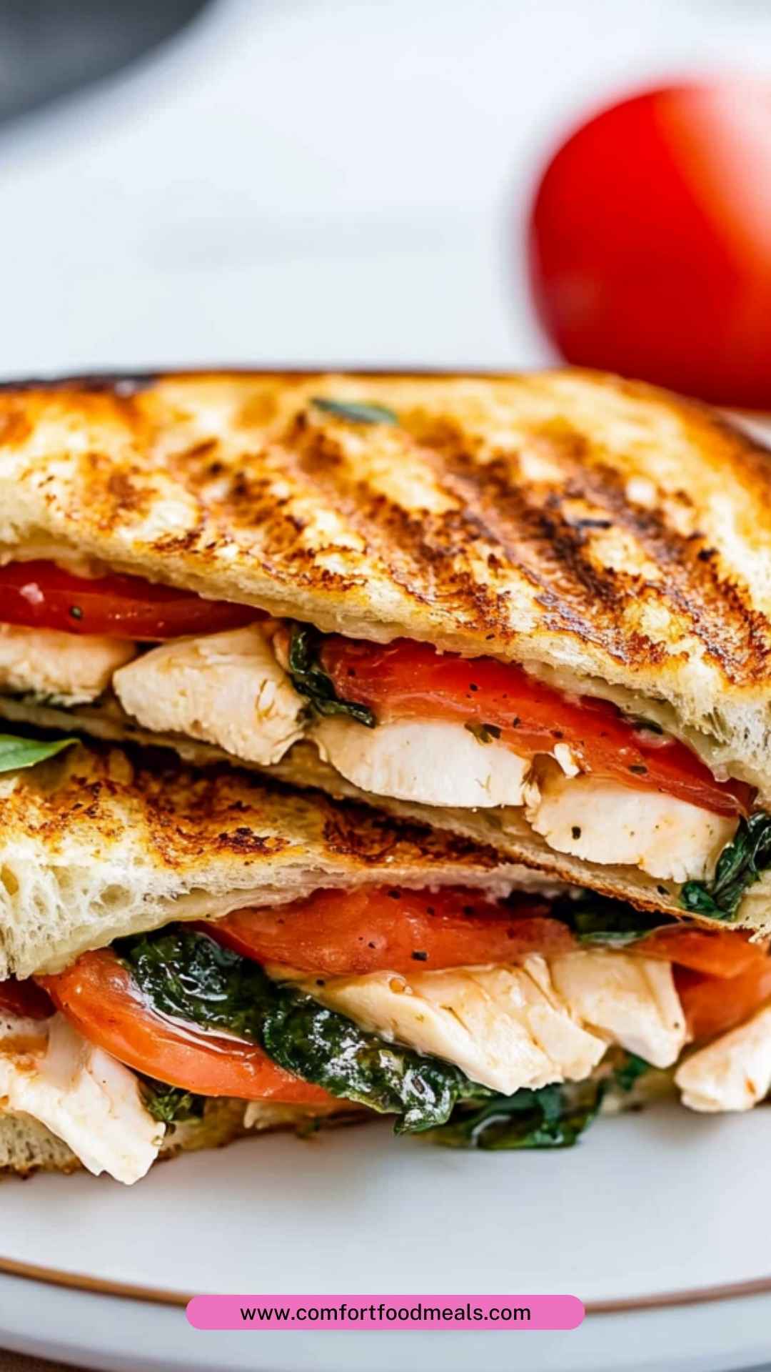 Chicken Caprese Panini Copycat Recipe Chicken Caprese Panini Copycat Recipe