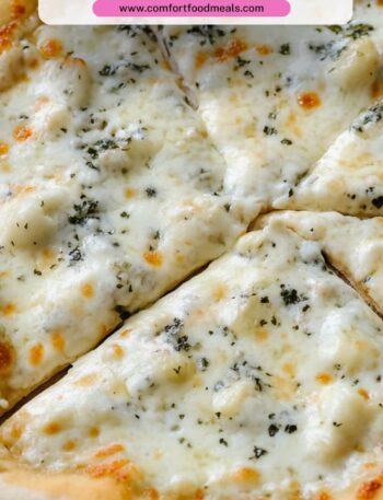 Creamy Garlic Sauce Pizza Recipe