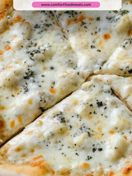 Creamy Garlic Sauce Pizza Recipe