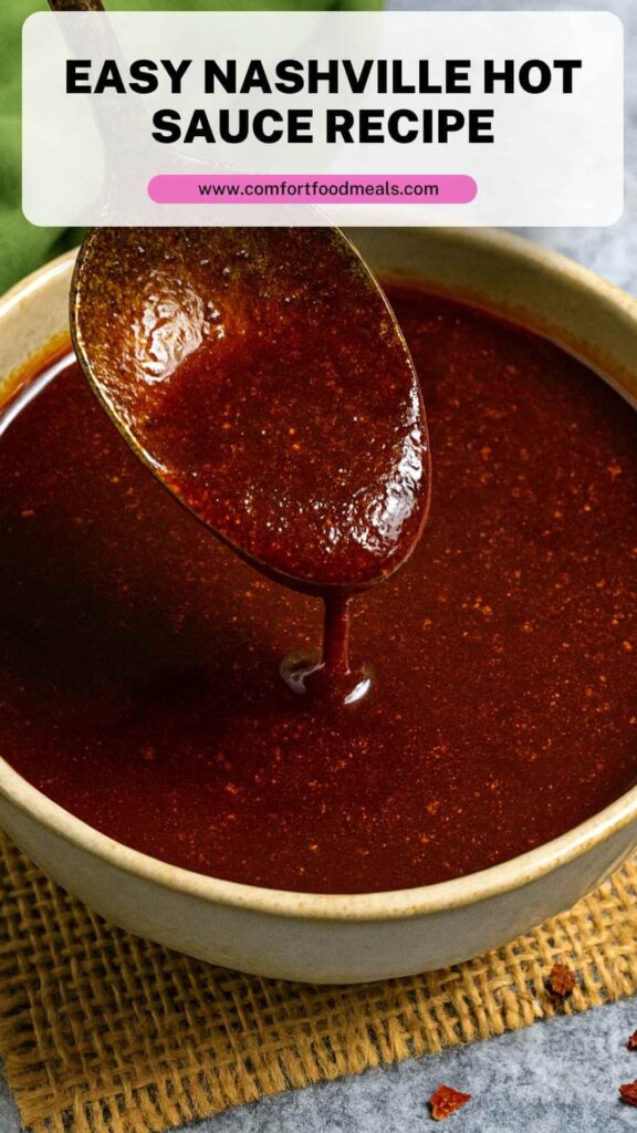 Easy Nashville Hot Sauce Recipe