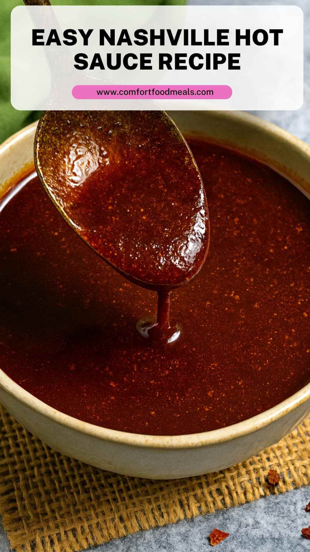 Easy Nashville Hot Sauce Recipe