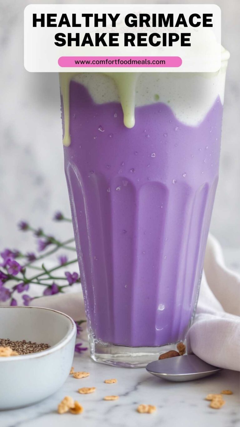 Healthy Grimace Shake Recipe – Comfort Food Meals
