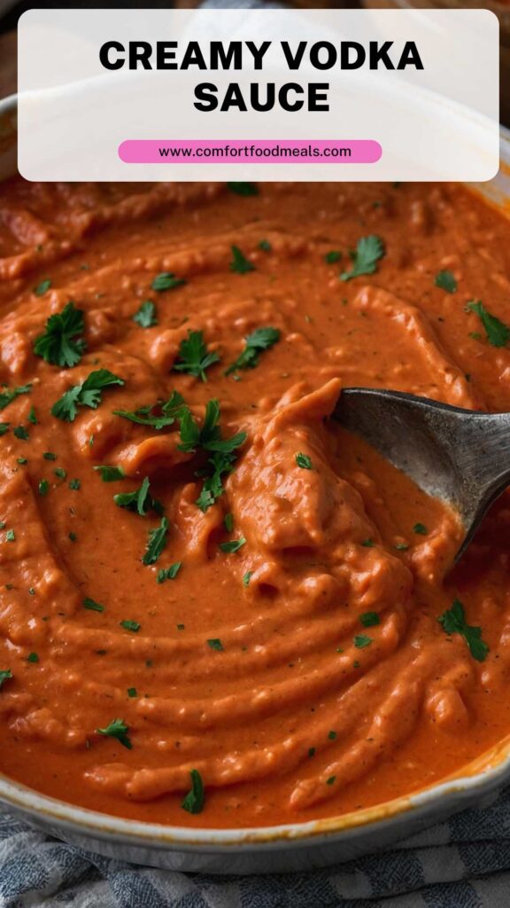 Creamy Vodka Sauce Recipe