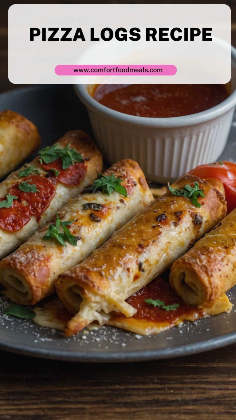 Pizza Logs Recipe – Comfort Food Meals