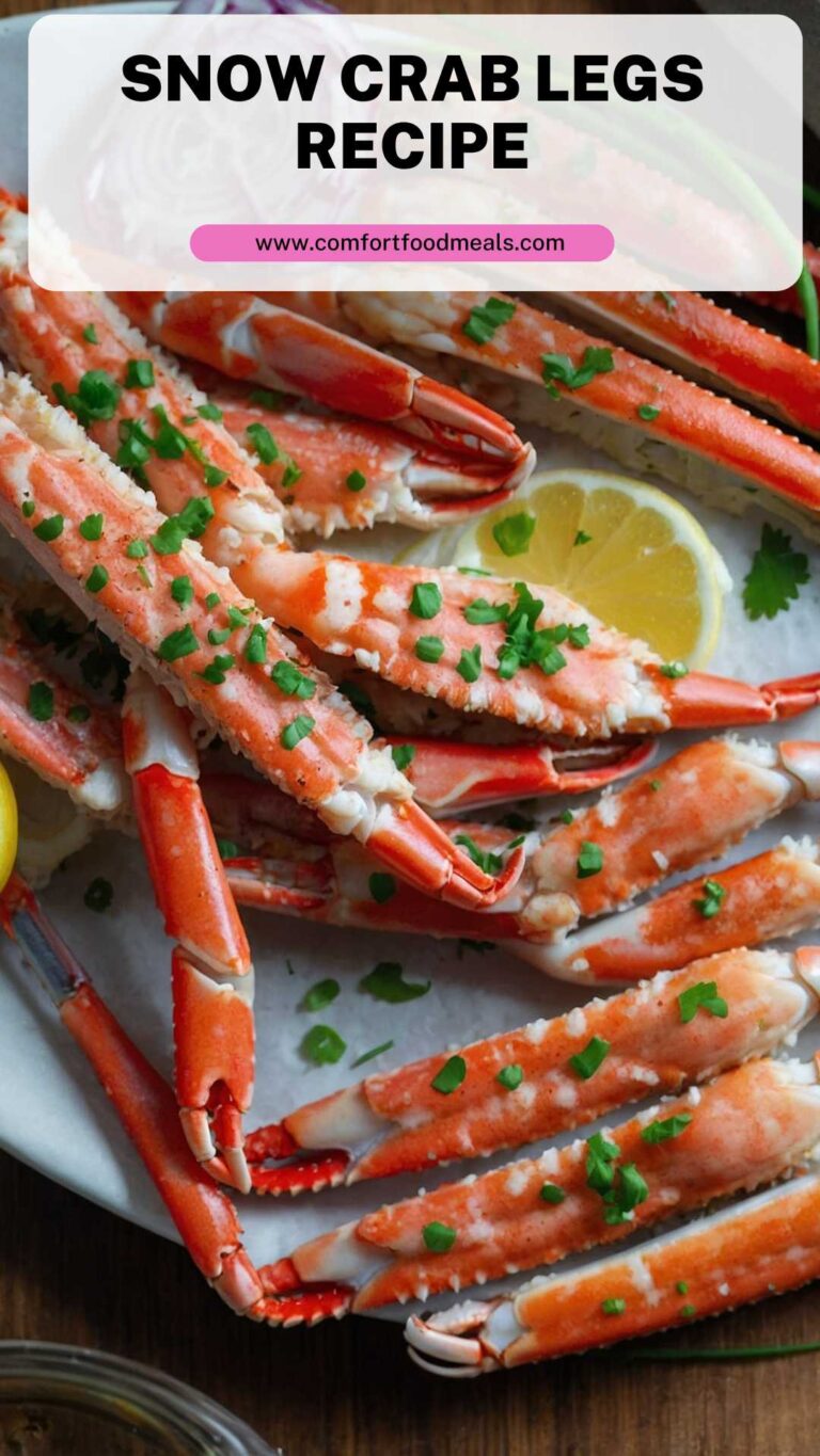 Snow Crab Legs Recipe – Comfort Food Meals