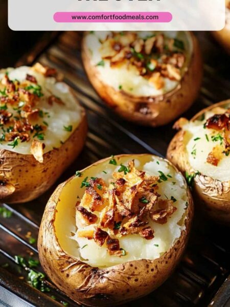 Baked Potatoes In The Oven