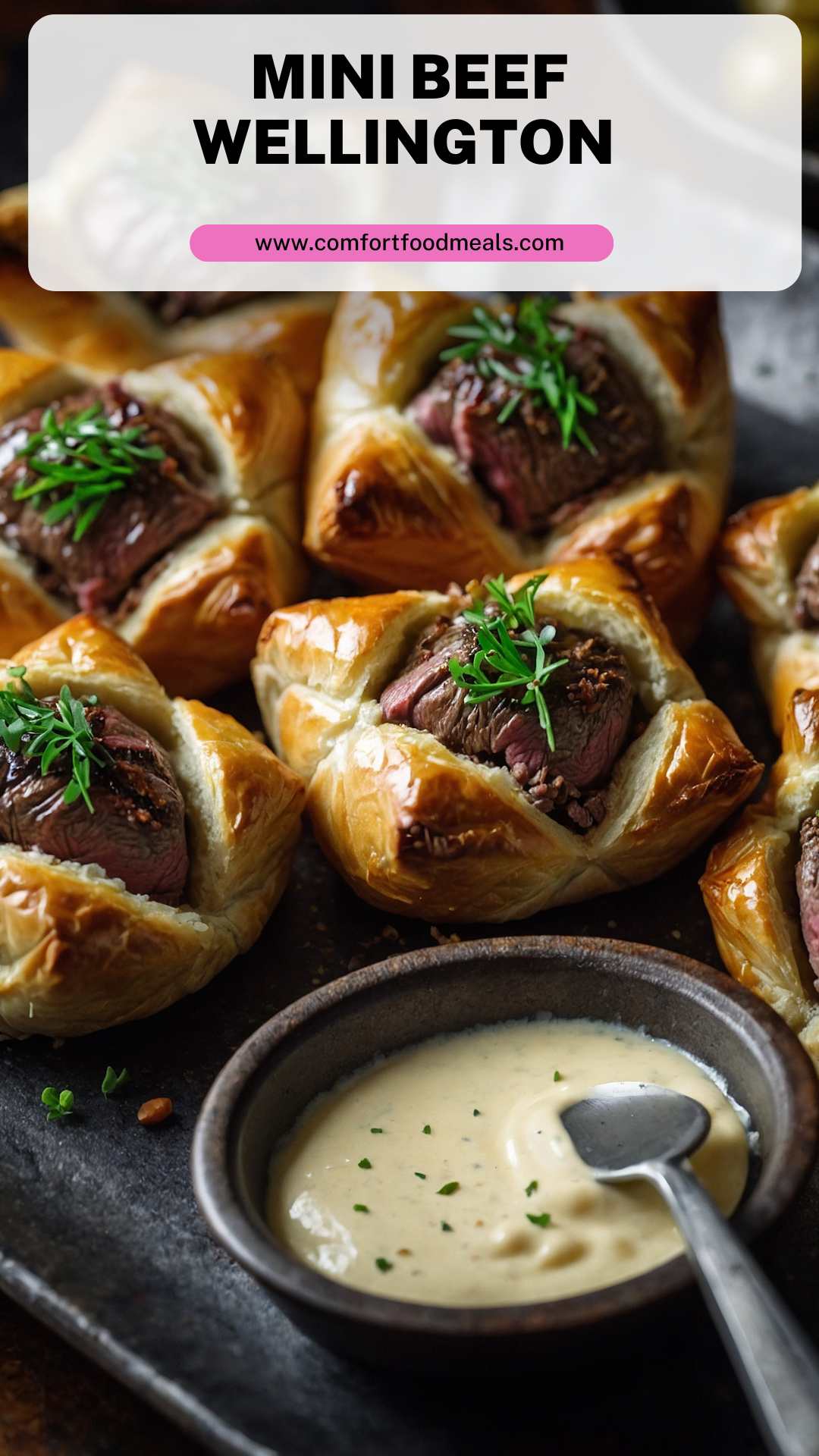 Mini Beef Wellington – Comfort Food Meals