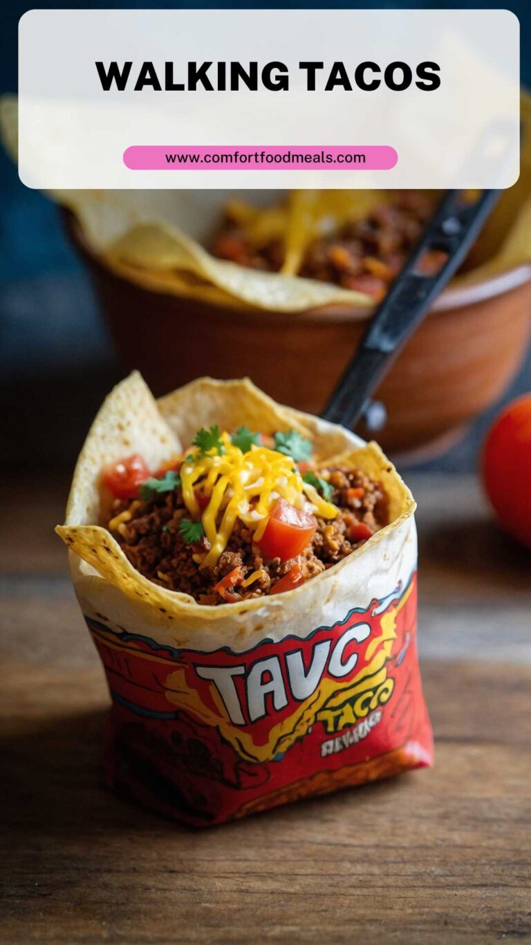 Walking Tacos – Comfort Food Meals