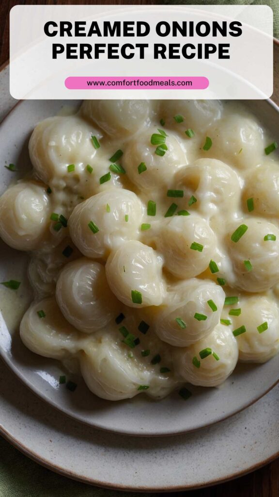Creamed Onions Perfect Recipe Creamed Onions Perfect Recipe