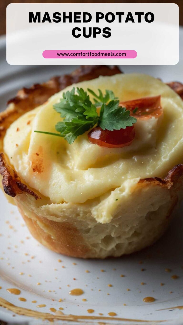 Mashed Potato Cups – Comfort Food Meals