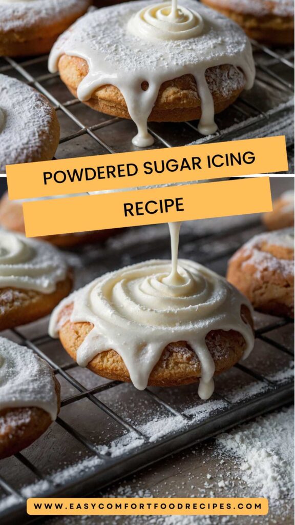 Powdered Sugar Icing Recipe Comfort Food Meals