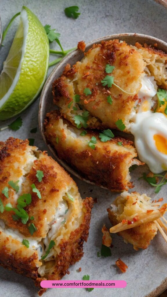 Crab Cake Egg Rolls Recipe Crab Cake Egg Rolls Recipe