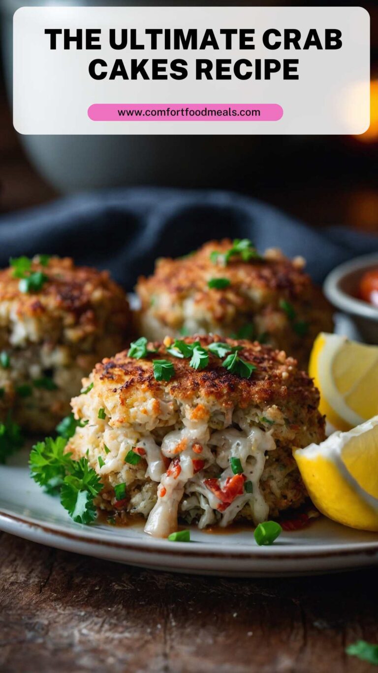 The Ultimate Crab Cakes Recipe – Comfort Food Meals