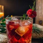 Whiskey Holiday Fizz