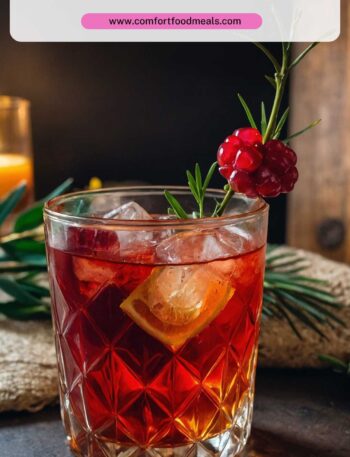 Whiskey Holiday Fizz