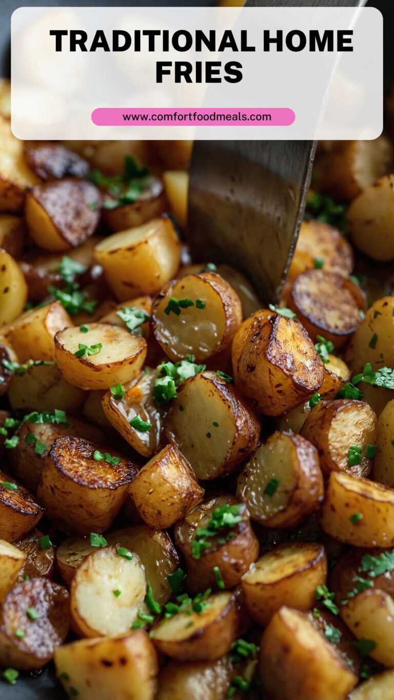 Traditional Home Fries – Comfort Food Meals