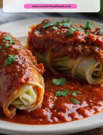 Cabbage Rolls with Tomato Sauce Recipe