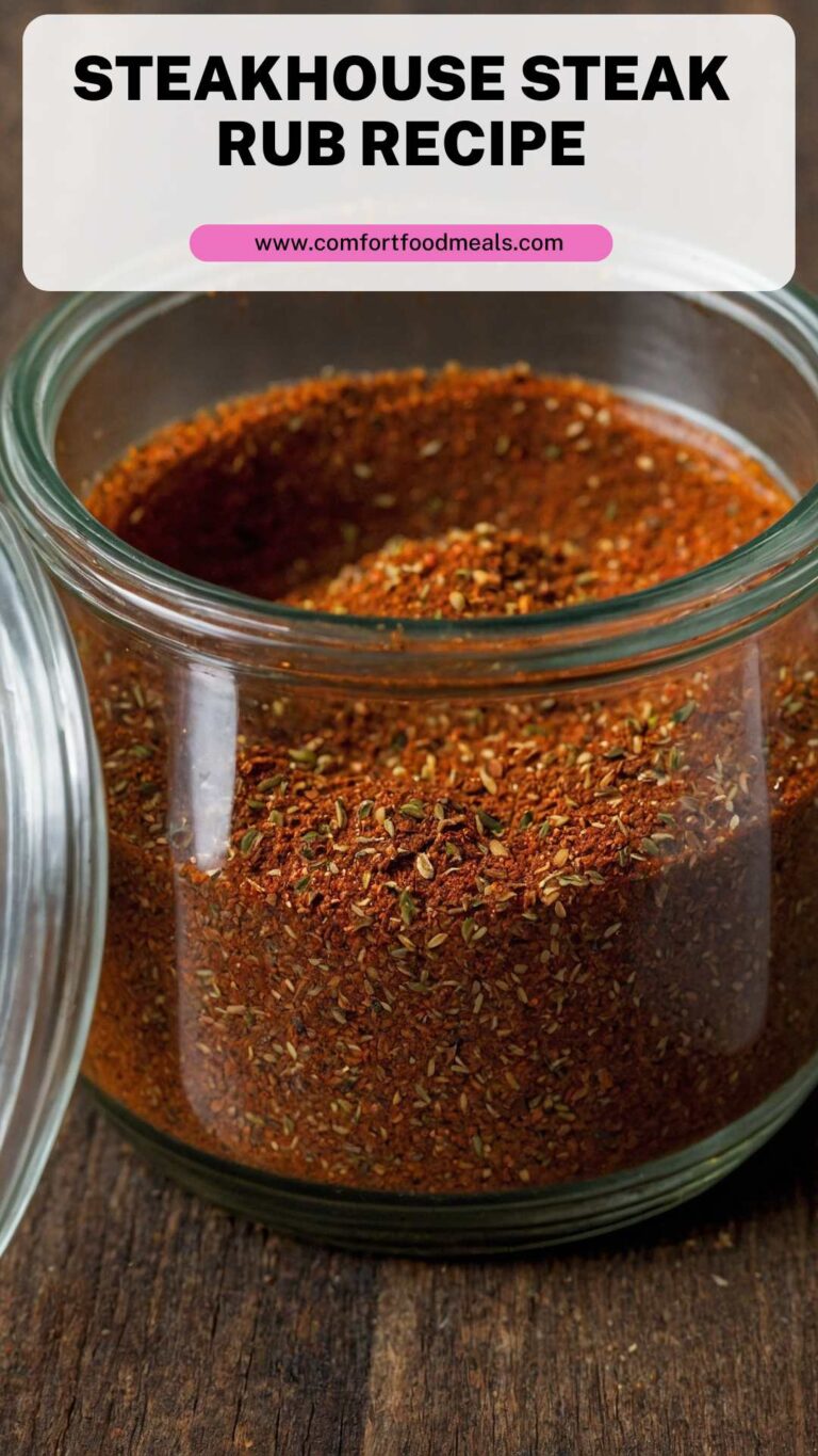 Steakhouse Steak Rub Recipe – Comfort Food Meals
