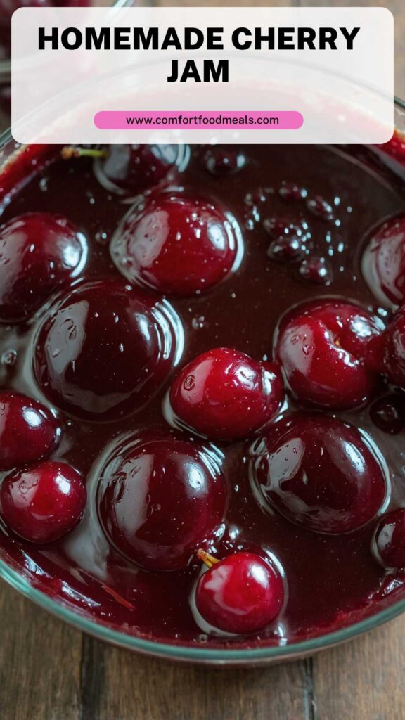 Homemade Cherry Jam