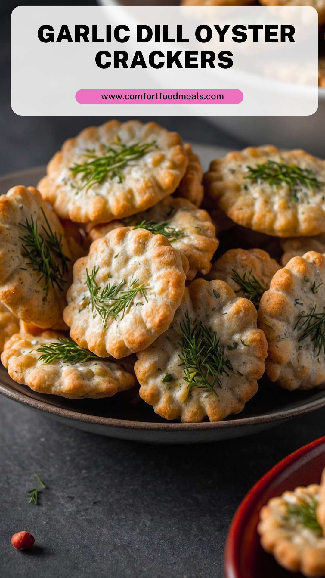 Garlic Dill Oyster Crackers – Comfort Food Meals