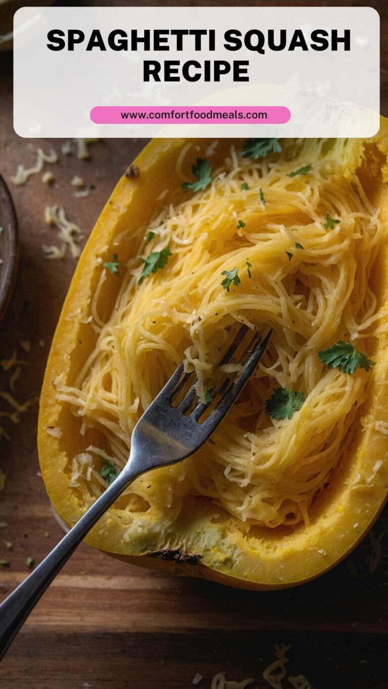 Spaghetti Squash Recipe – Comfort Food Meals