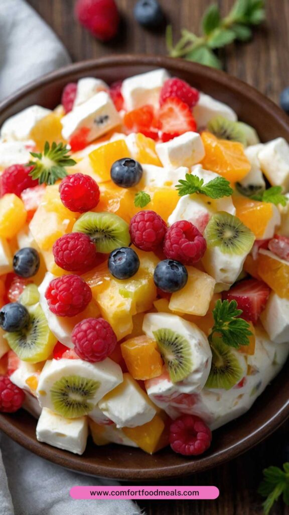 How to make Ambrosia Fruit Salad Recipe