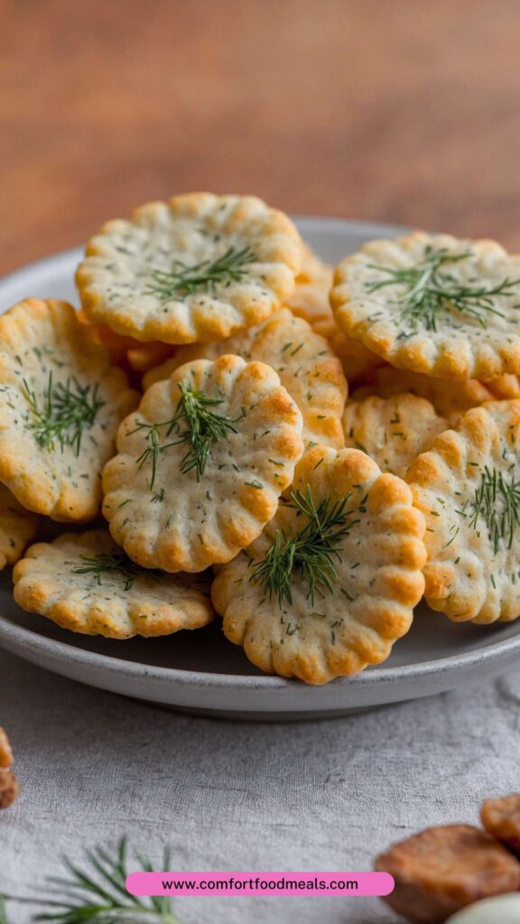 Garlic Dill Oyster Crackers Recipe