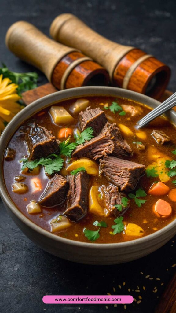 Short Rib Soup  Recipe
