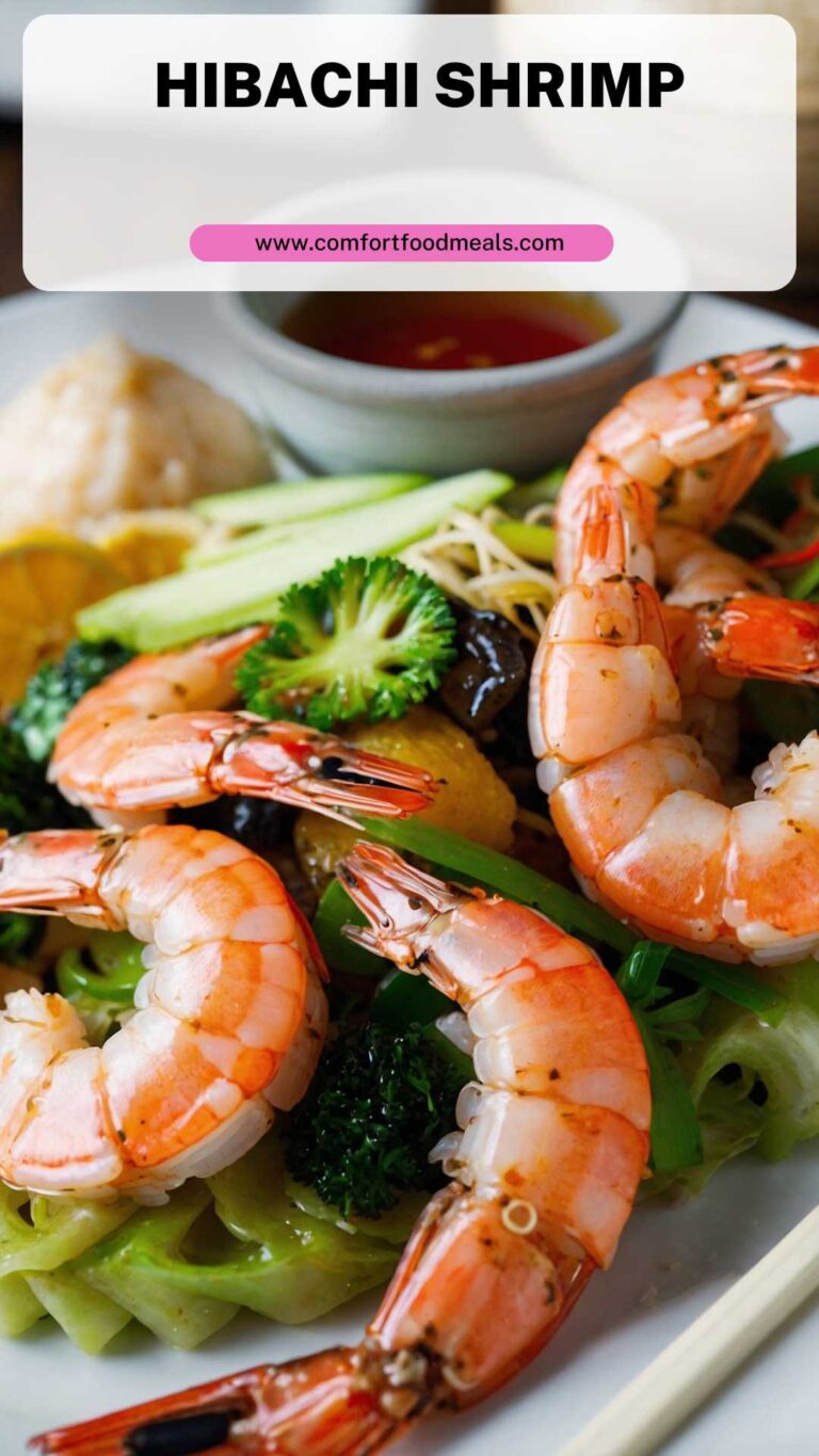 Hibachi Shrimp – Comfort Food Meals
