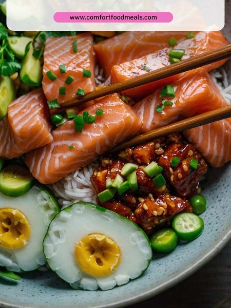 Salmon Poke Bowls
